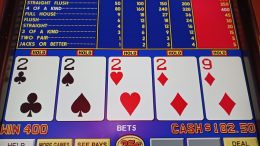 Bonus Poker Deluxe video poker 4OK