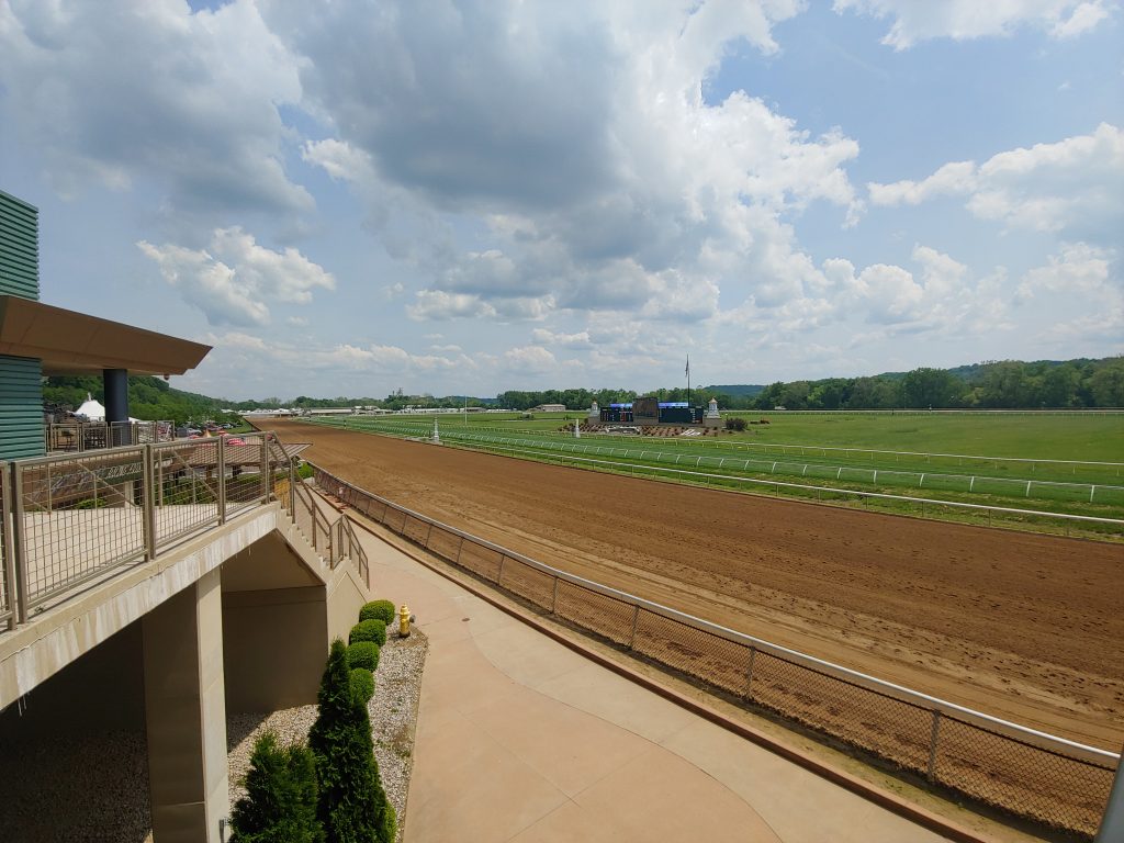Racetrack at Belterra Park in Ohio.
