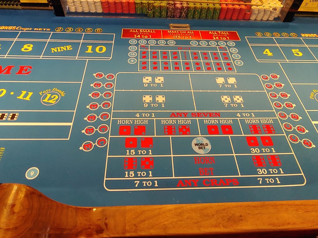 20200923_160844 • US Casino Advantage Craps table at Grand Z casino in Central City, Colorado