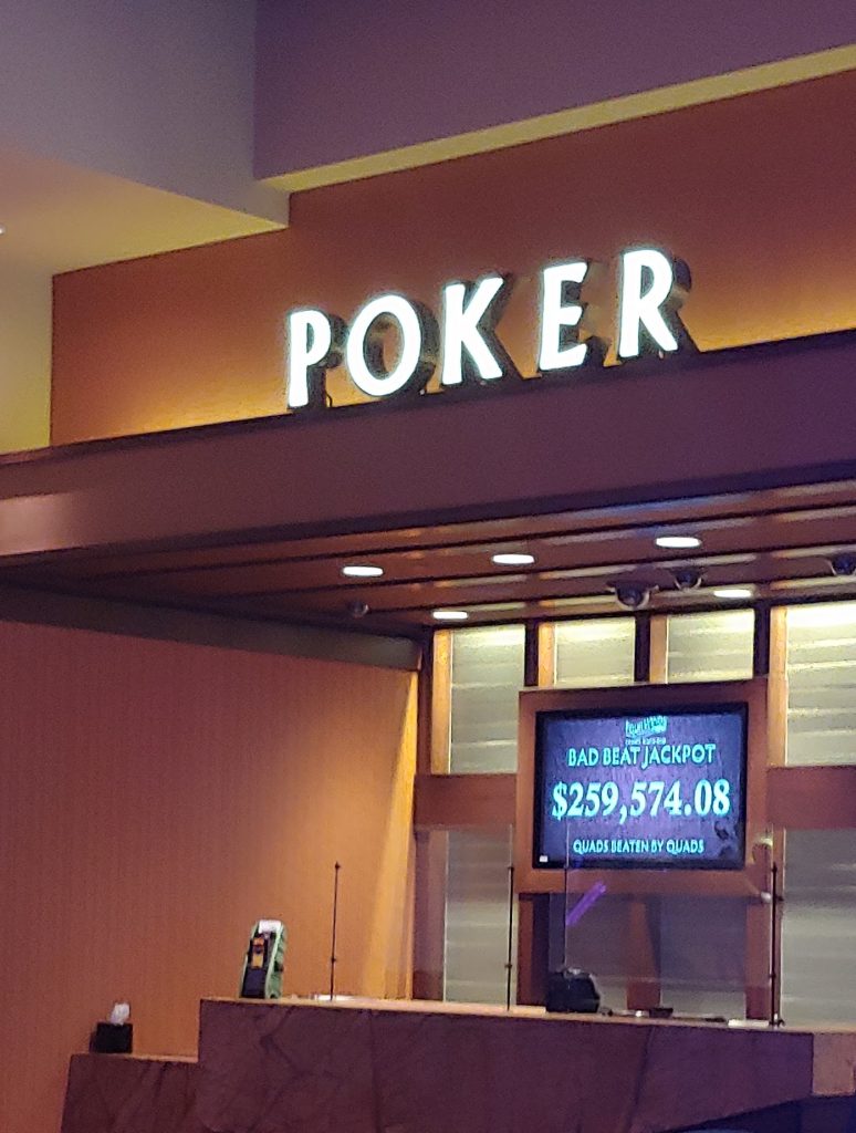 20210507_095433 • US Casino Advantage Poker at Four Winds Casino in South Bend, Indiana