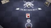 Casino War losing hand at DraftKings online casino.