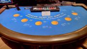Aquarius Blackjack Table (John Mehaffey/Advantage Media)